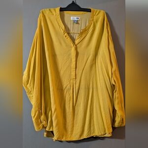 Old Navy Mustard Yellow Blouse for Women